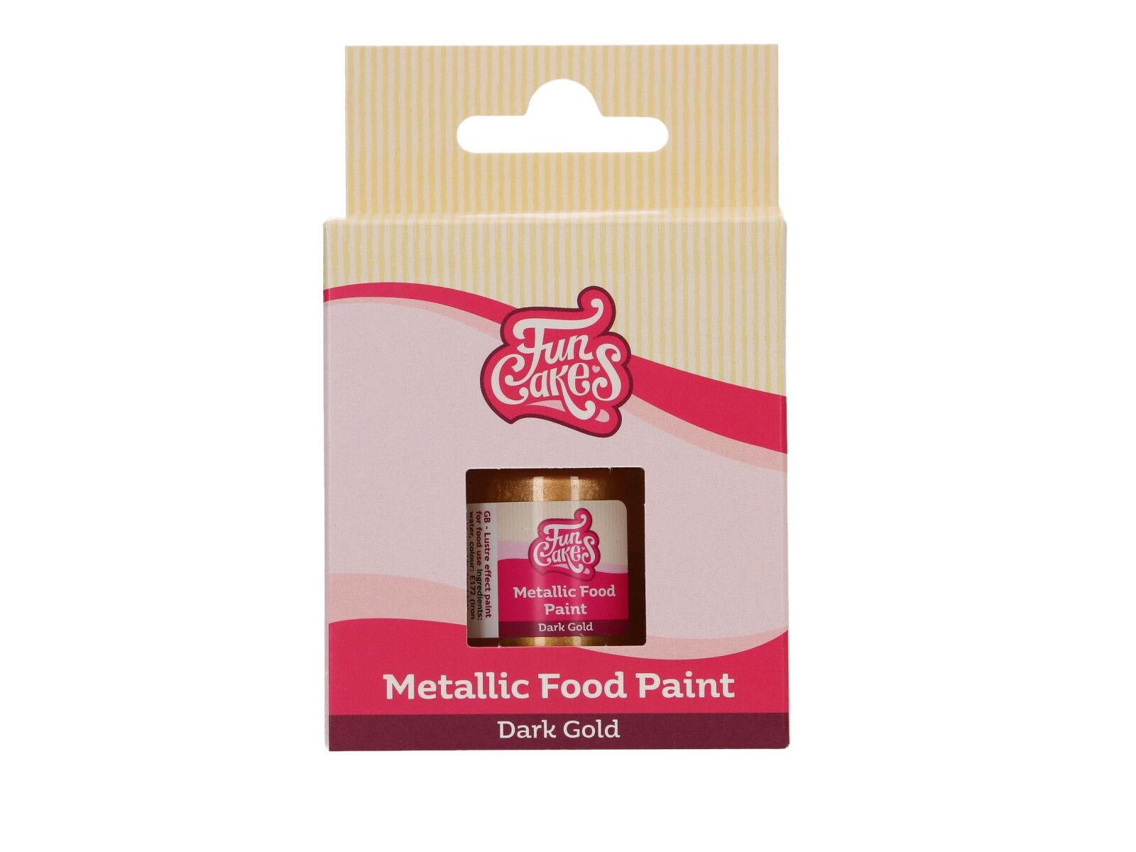 FunCakes Metallic Food Paint Dark Gold 30 ml