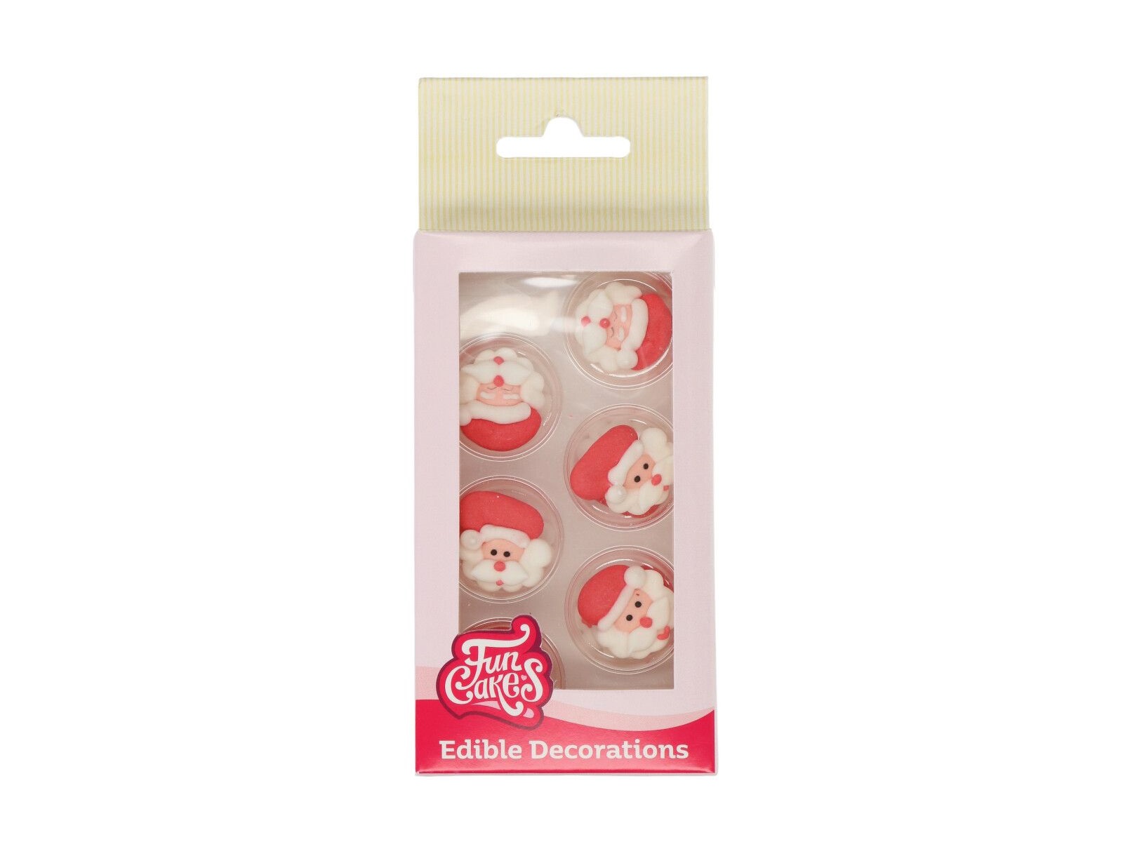 FunCakes Suikerdecoratie Kerstman Set/12