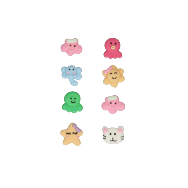 FunCakes Suikerdecoraties Kawaii Set/8 - Afbeelding 1