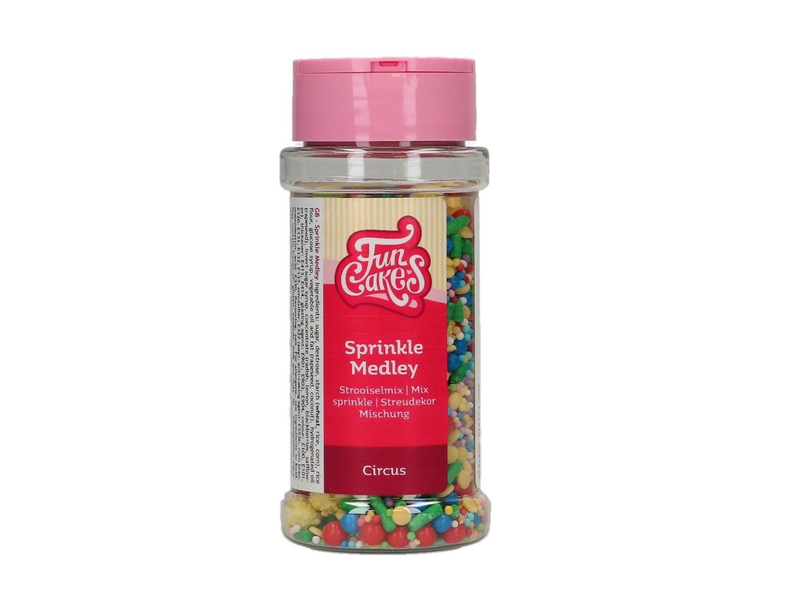 FunCakes Sprinkle Medley Circus 65 g - Afbeelding 1