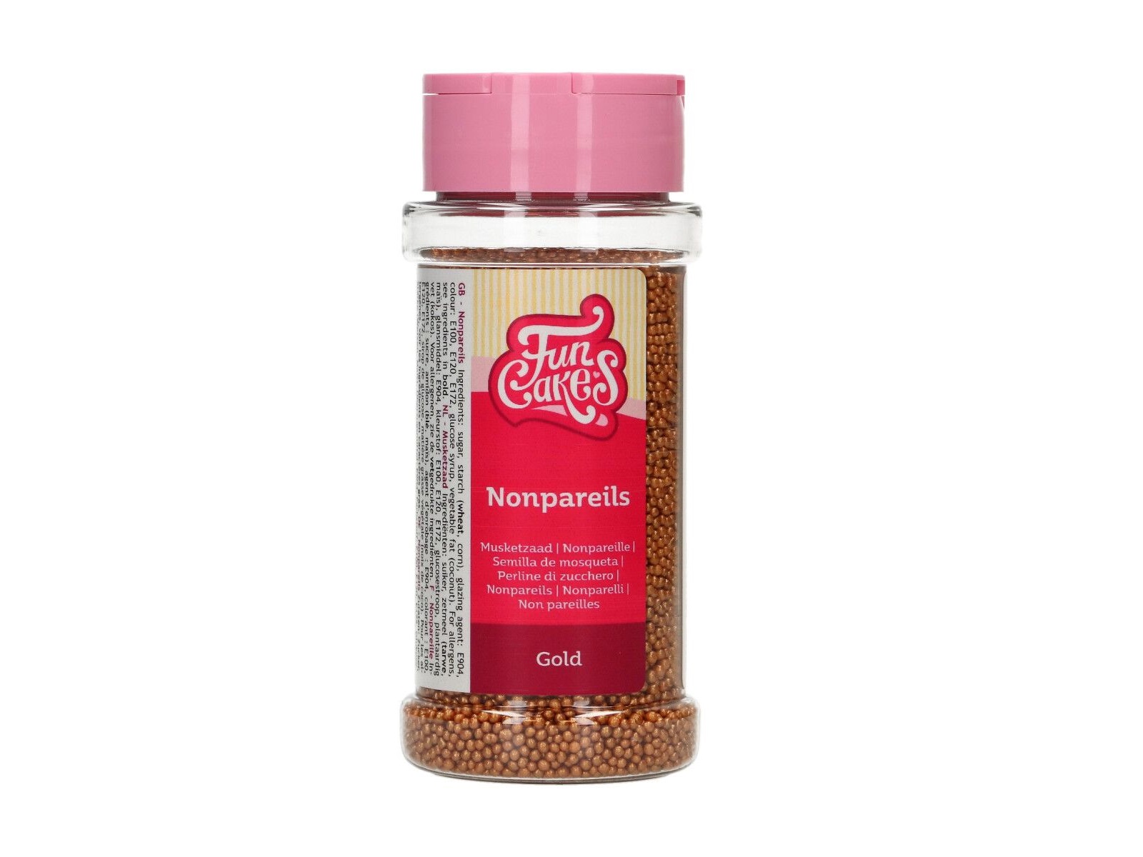 FunCakes Musketzaad Goud 80 g - Afbeelding 1
