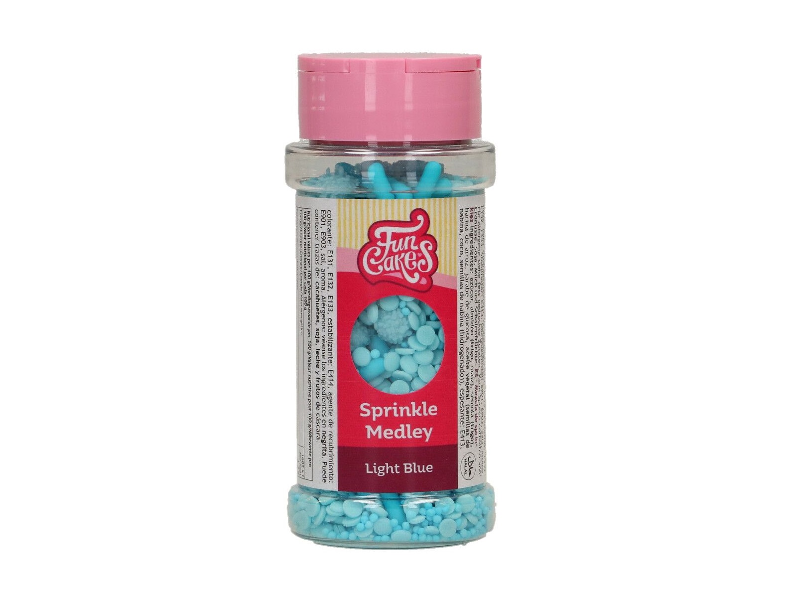 FunCakes Sprinkle Medley Lichtblauw 70g - Afbeelding 1