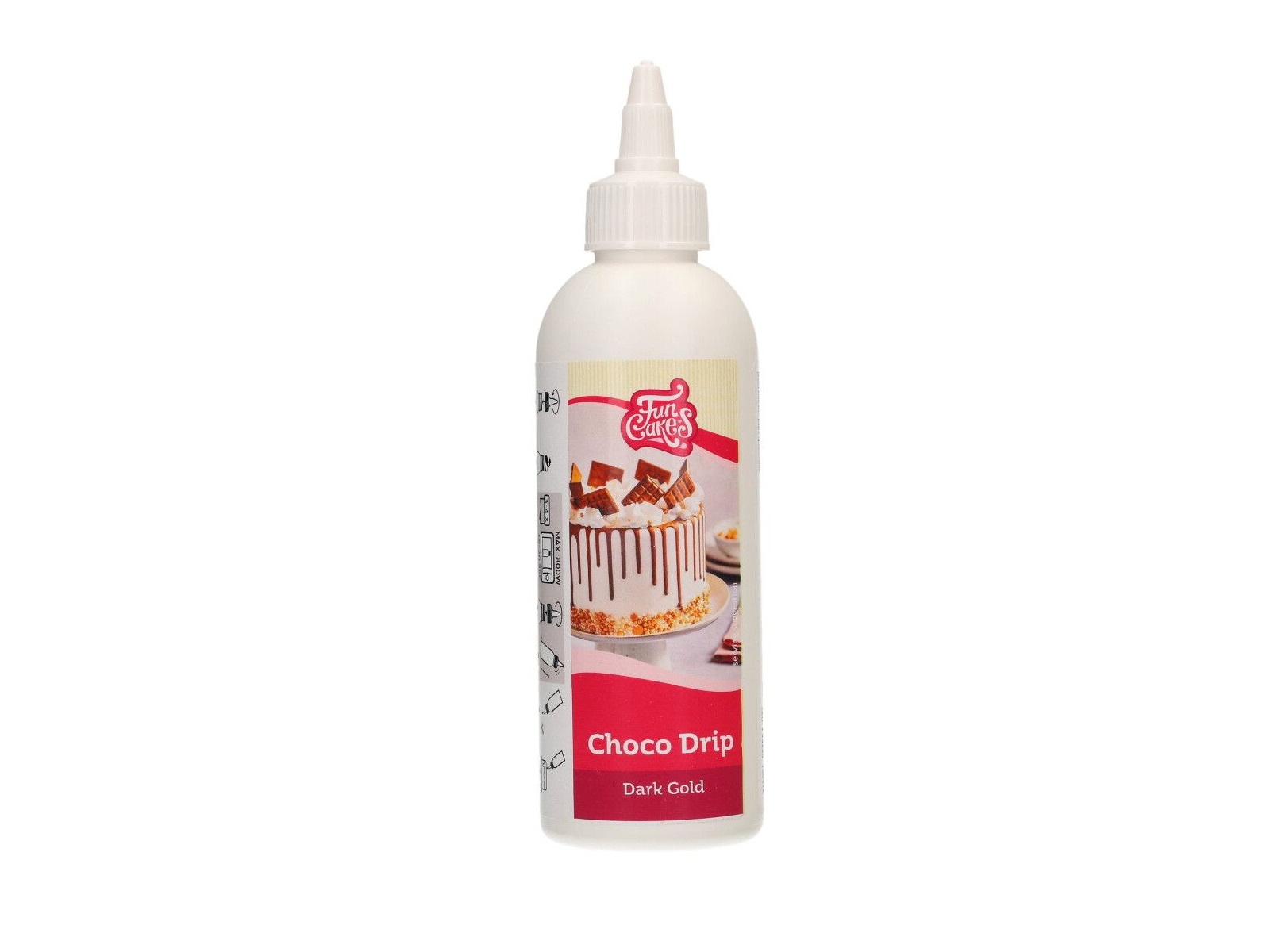 Funcakes Choco Drip Donker Goud 180g
