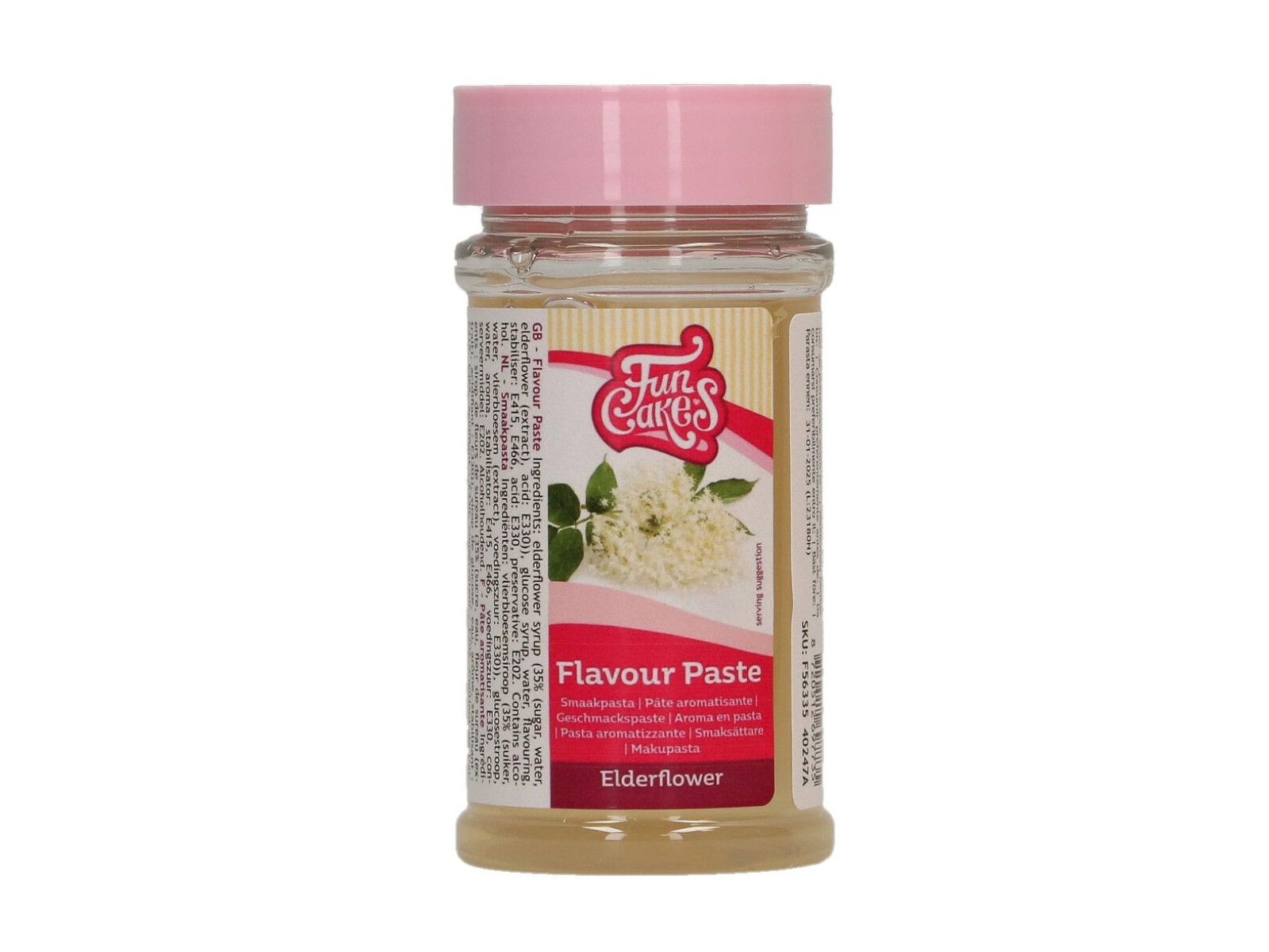 FunCakes Smaakpasta Vlierbloesem 100g