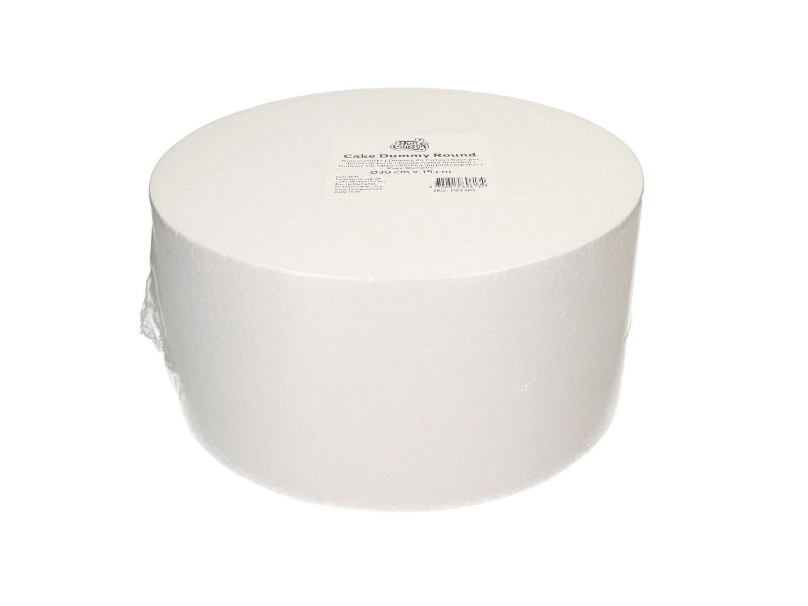 Taart Dummy Rond Ø30 cm x 15 cm