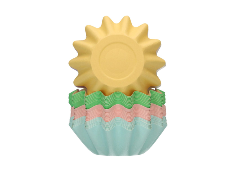 FunCakes Bloom Cupcake Cups - Pastel Regenboog Mix pk/48 - Afbeelding 1