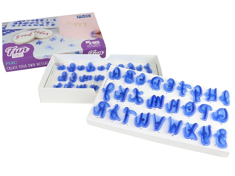 PME Tekst Stempelset Fun Fonts - Collectie 1 - Afbeelding 1
