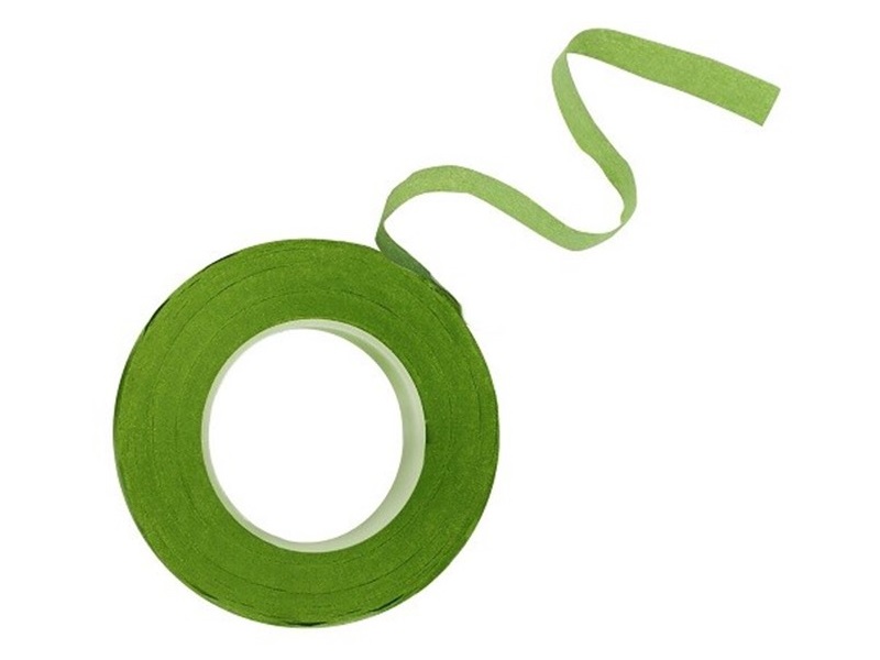 Bloementape Licht groen 27.4 meter