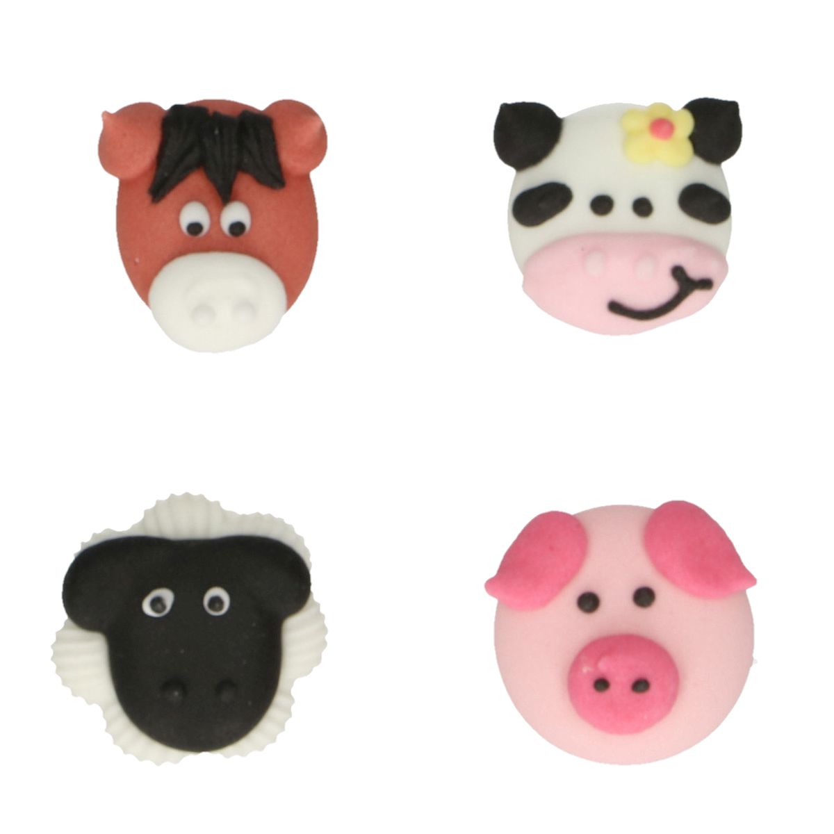FunCakes Suikerdecoratie Boerderij Dieren Set/12  - Afbeelding 3