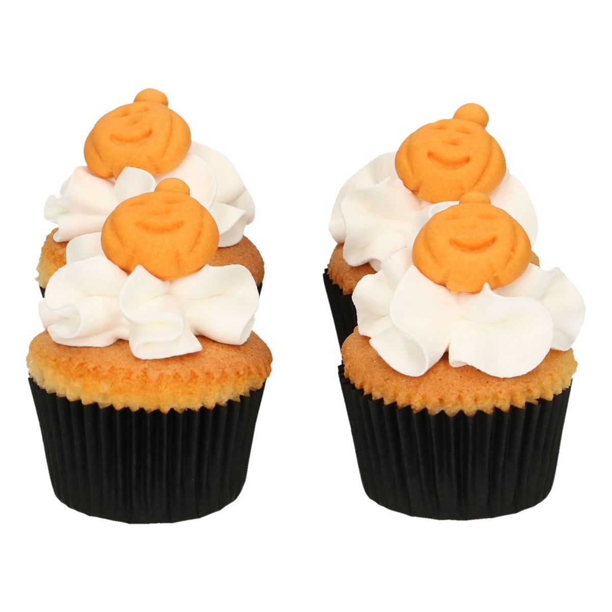 FunCakes Fondant Decoratie Pompoen Set/12 - Afbeelding 2