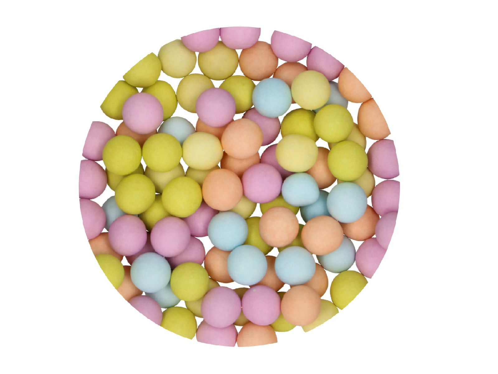 FunCakes Candy Choco Parels  Pastel Large Matt Mix 70 g - Afbeelding 2