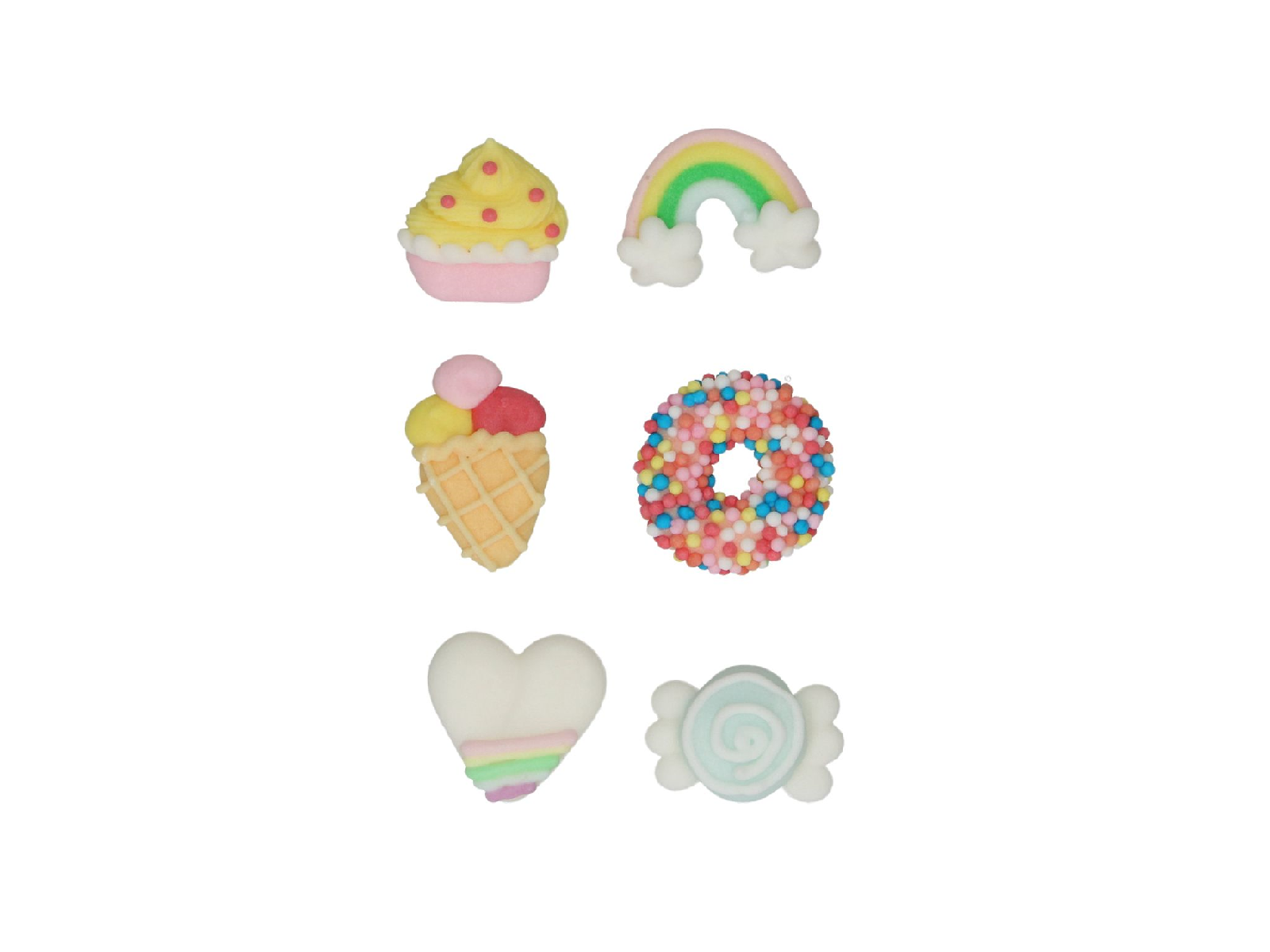 FunCakes Suikerdecoraties Sweet Celebrations Set/8 ** - Afbeelding 2