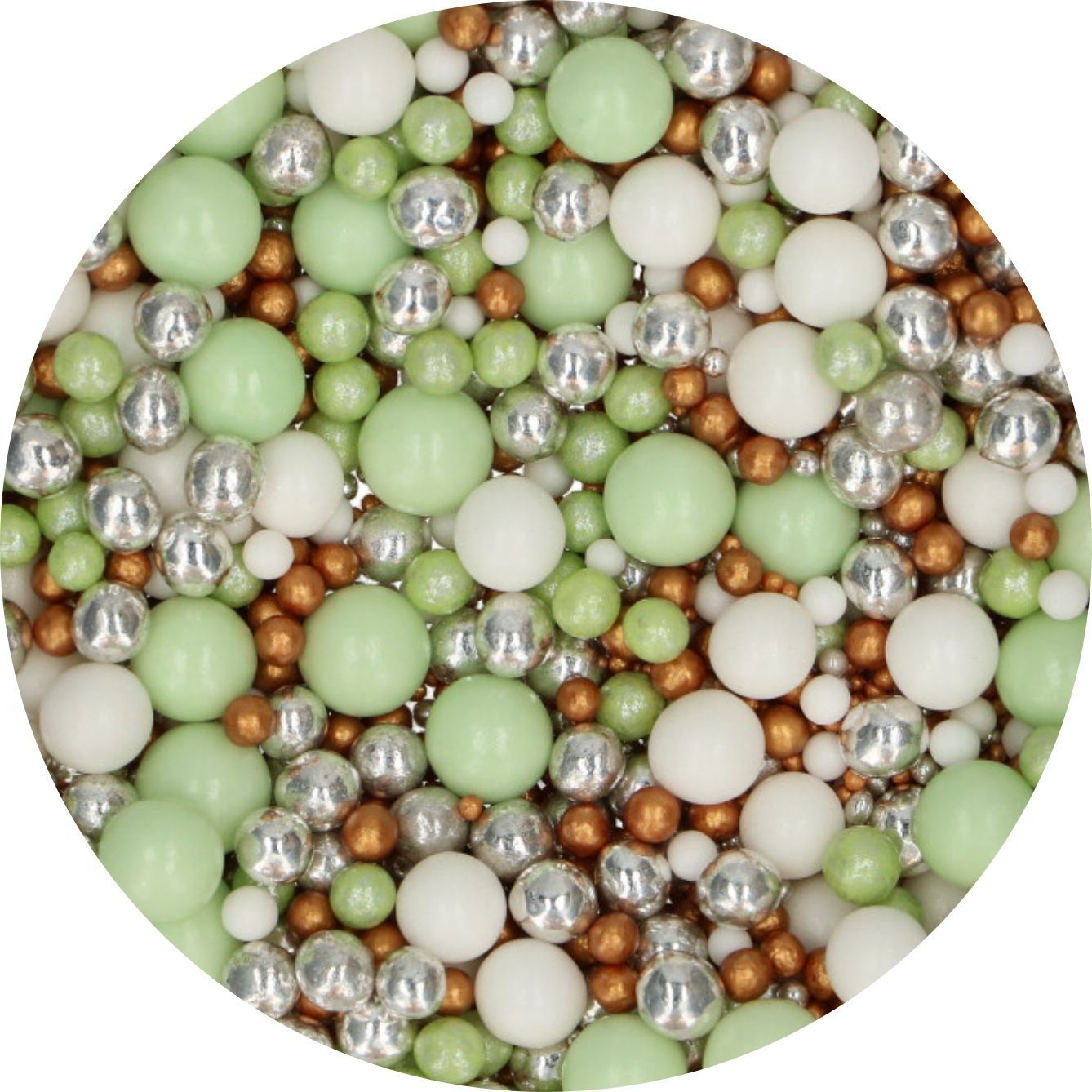 FunCakes Soft Pearls Mix Botanical Bliss 80g 