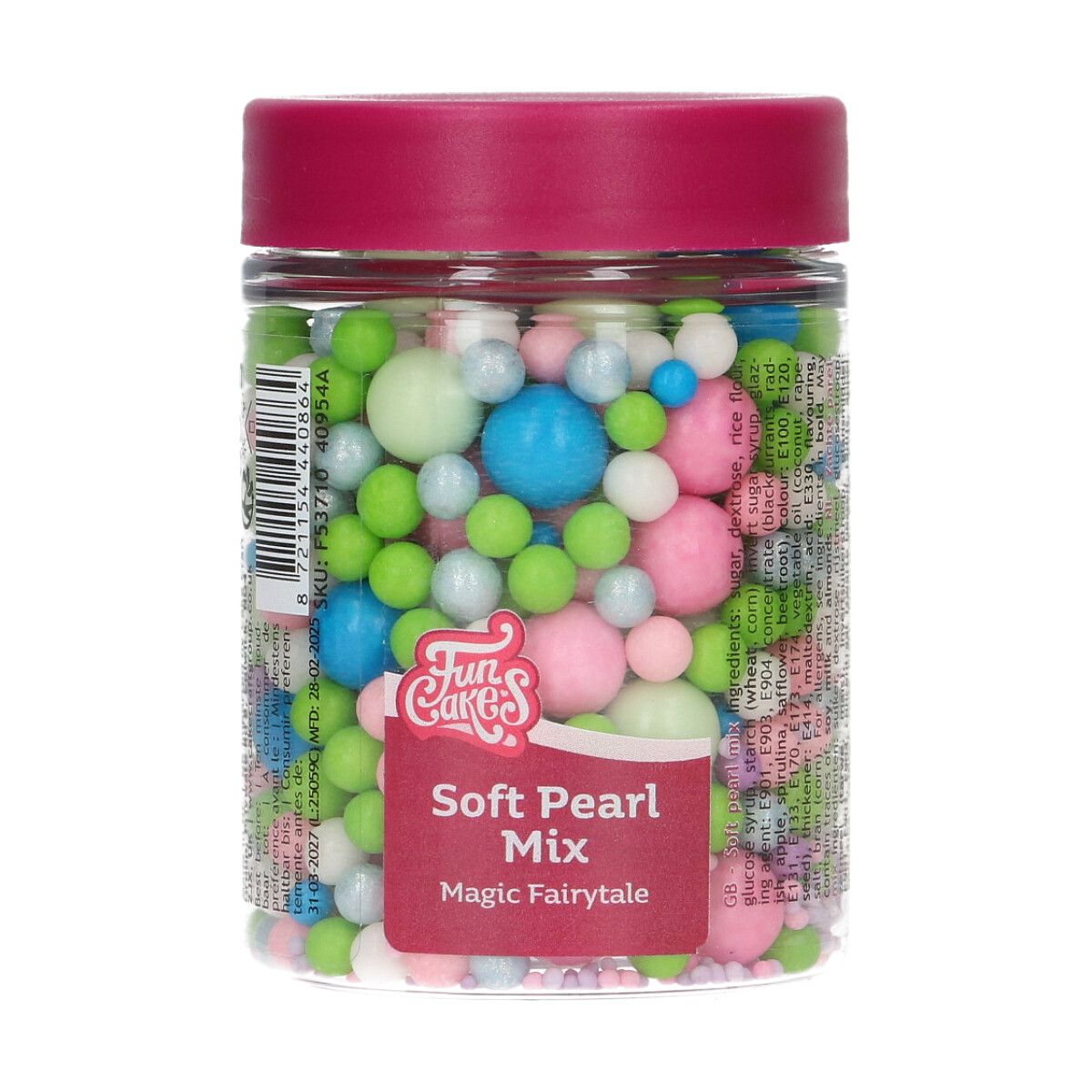 FunCakes Soft Pearls Mix Magic Fairytale 80g - Afbeelding 1