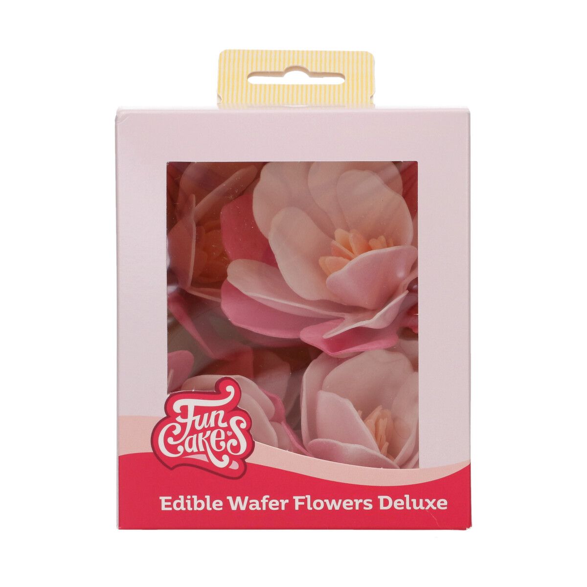 FunCakes Eetbare Papieren Bloemen Deluxe Magnolia Roze Large pk/6