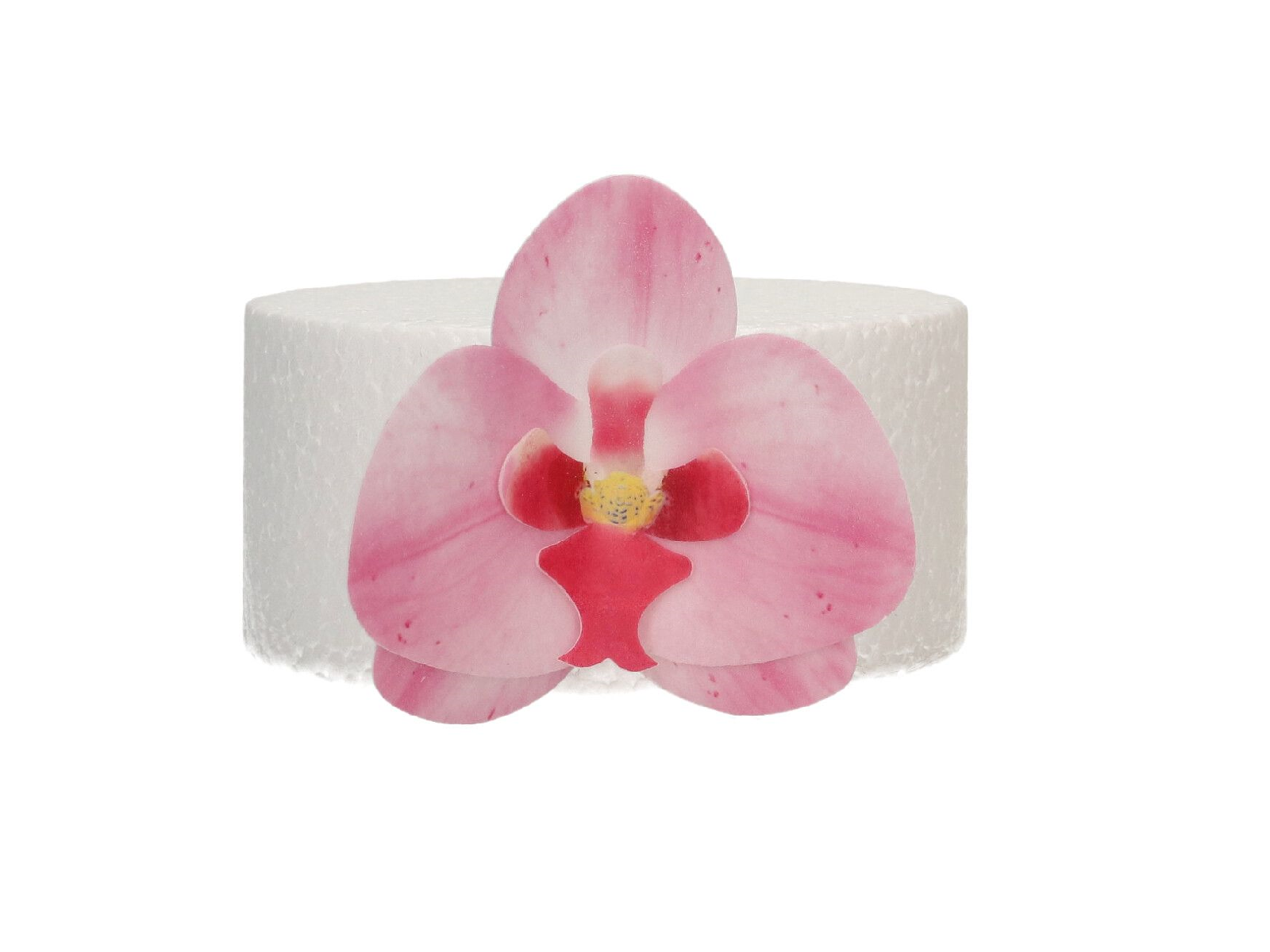 FunCakes Eetbare Papieren Bloemen Deluxe Orchidee Roze Medium pk/10 - Afbeelding 2