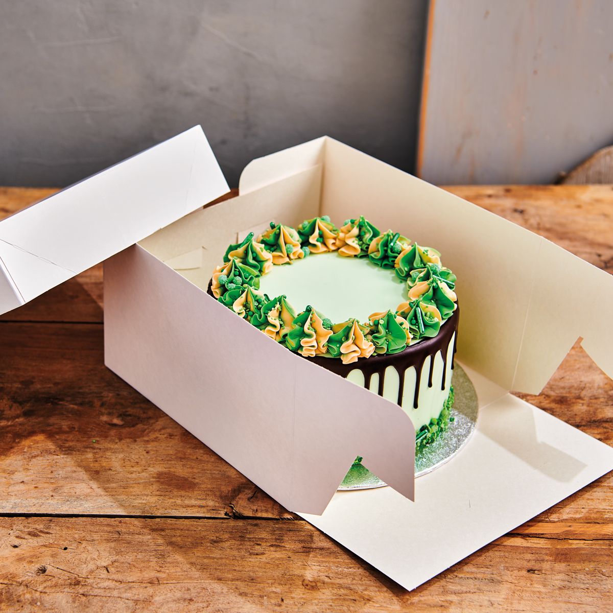 FunCakes Taartdoos Wit 20x20x20 cm pk/1 - Afbeelding 1