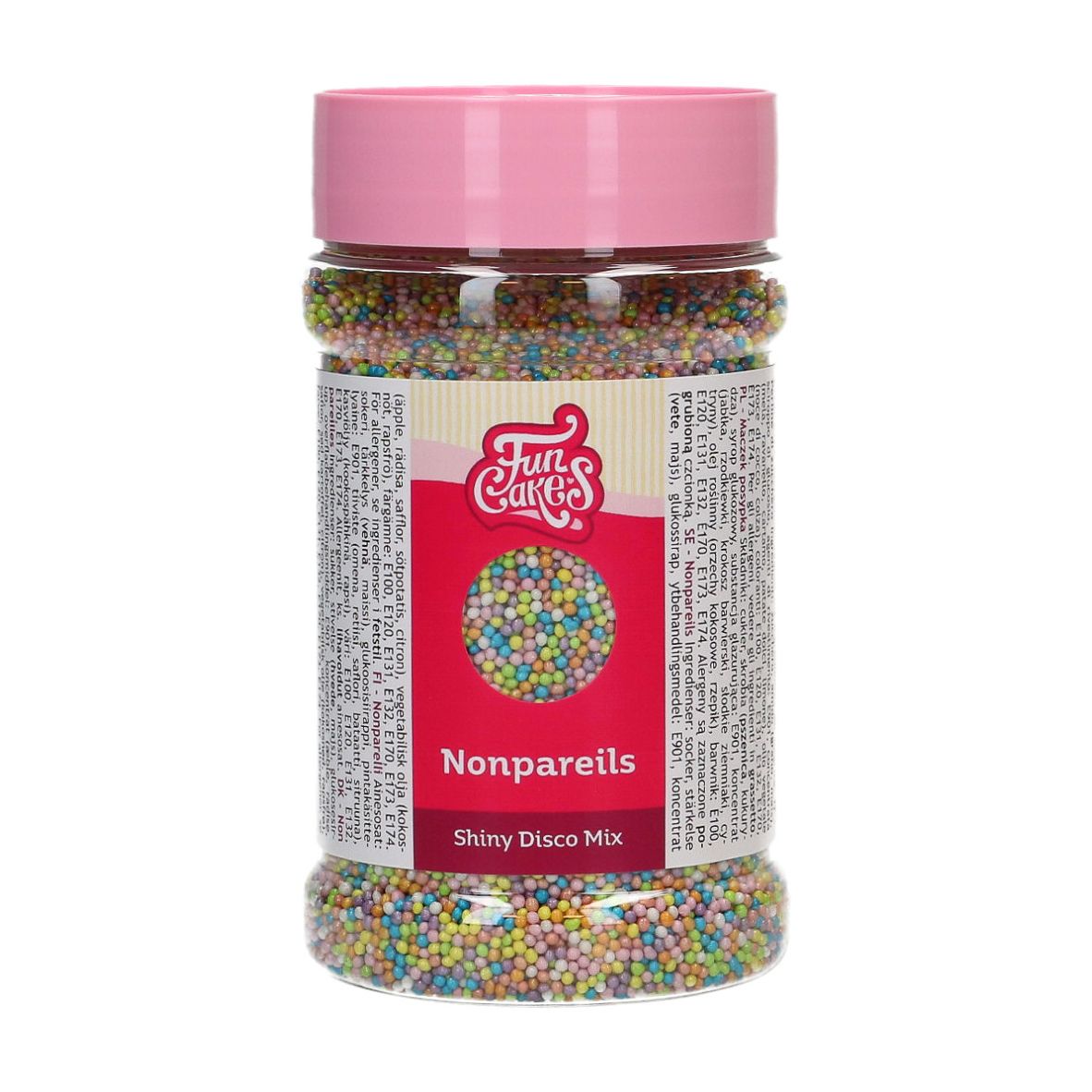 FunCakes Nonpareils Shiny Disco Mix 250g  - Afbeelding 2