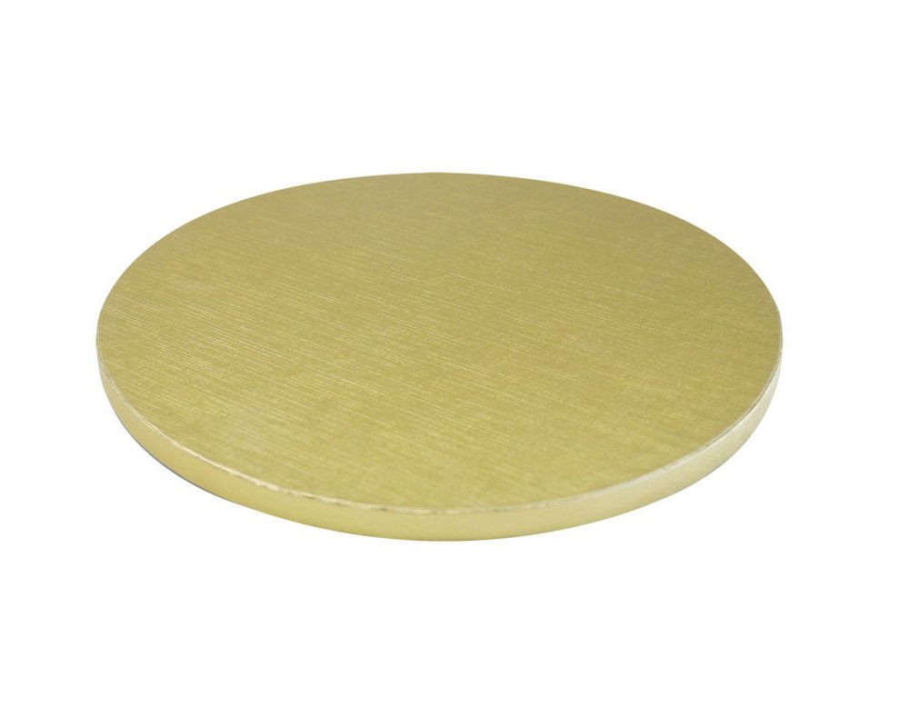 Cake Drum Rond Goud - 35cm **