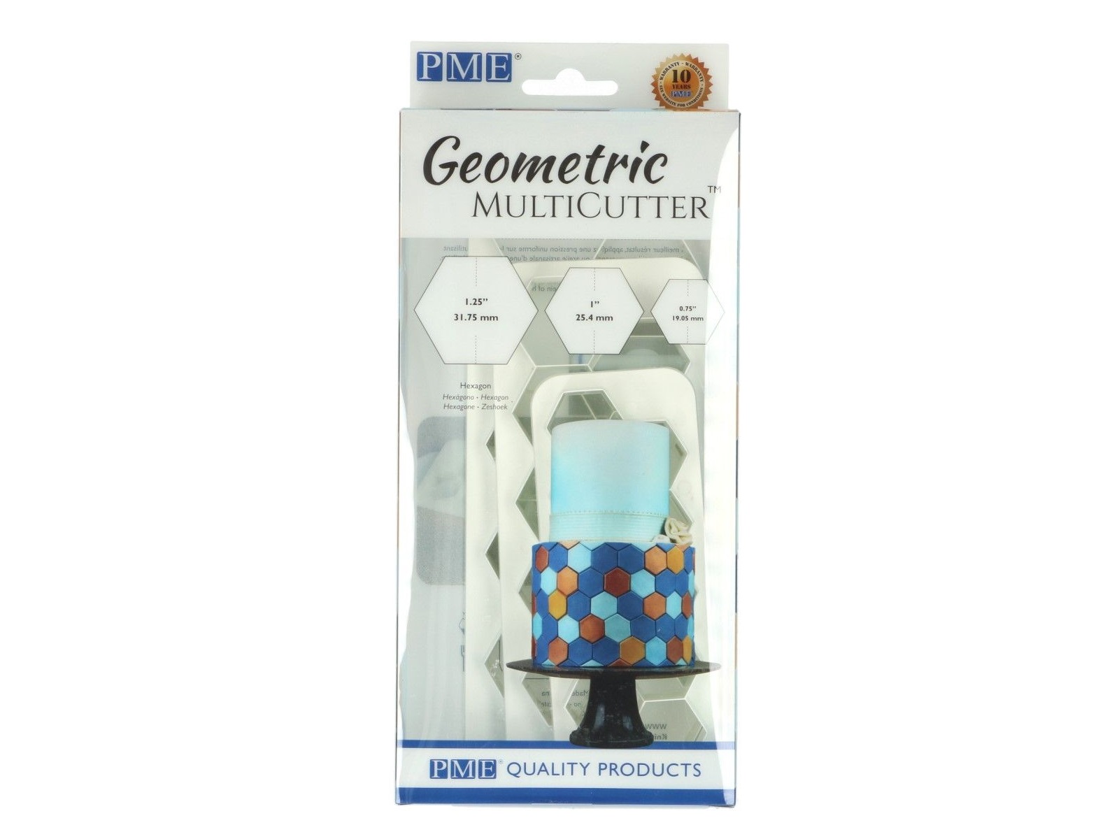 PME Geometric Cutter Hexagon Set/3