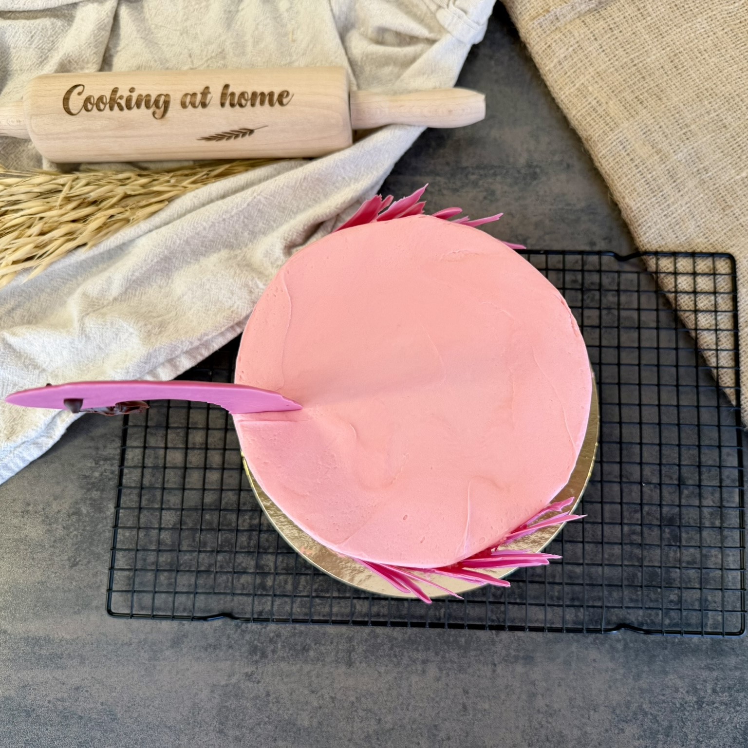 Bakpakket Flamingotaart - Afbeelding 1