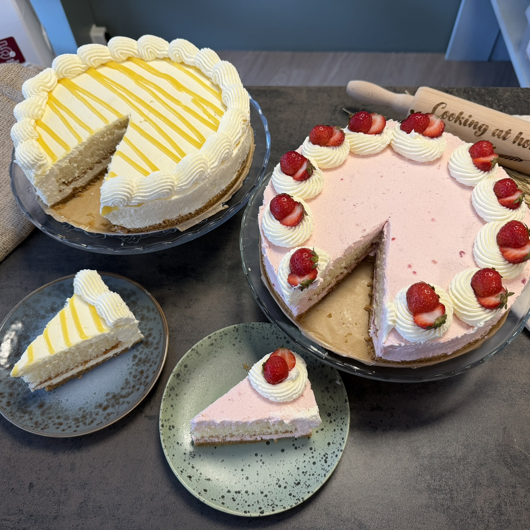 Bakpakket Luchtige Laagjes voor 2 taarten - Afbeelding 4