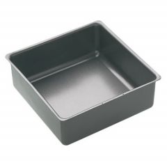 MasterClass Taartpan Vierkant losse bodem 23x23x8cm - Afbeelding 2