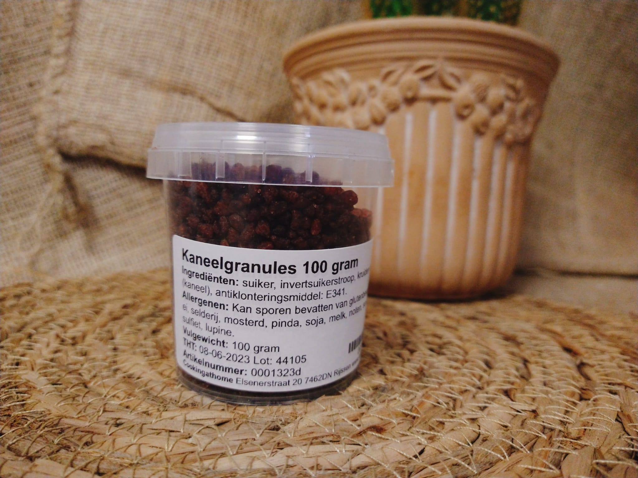 Kaneelgranules 100 gram