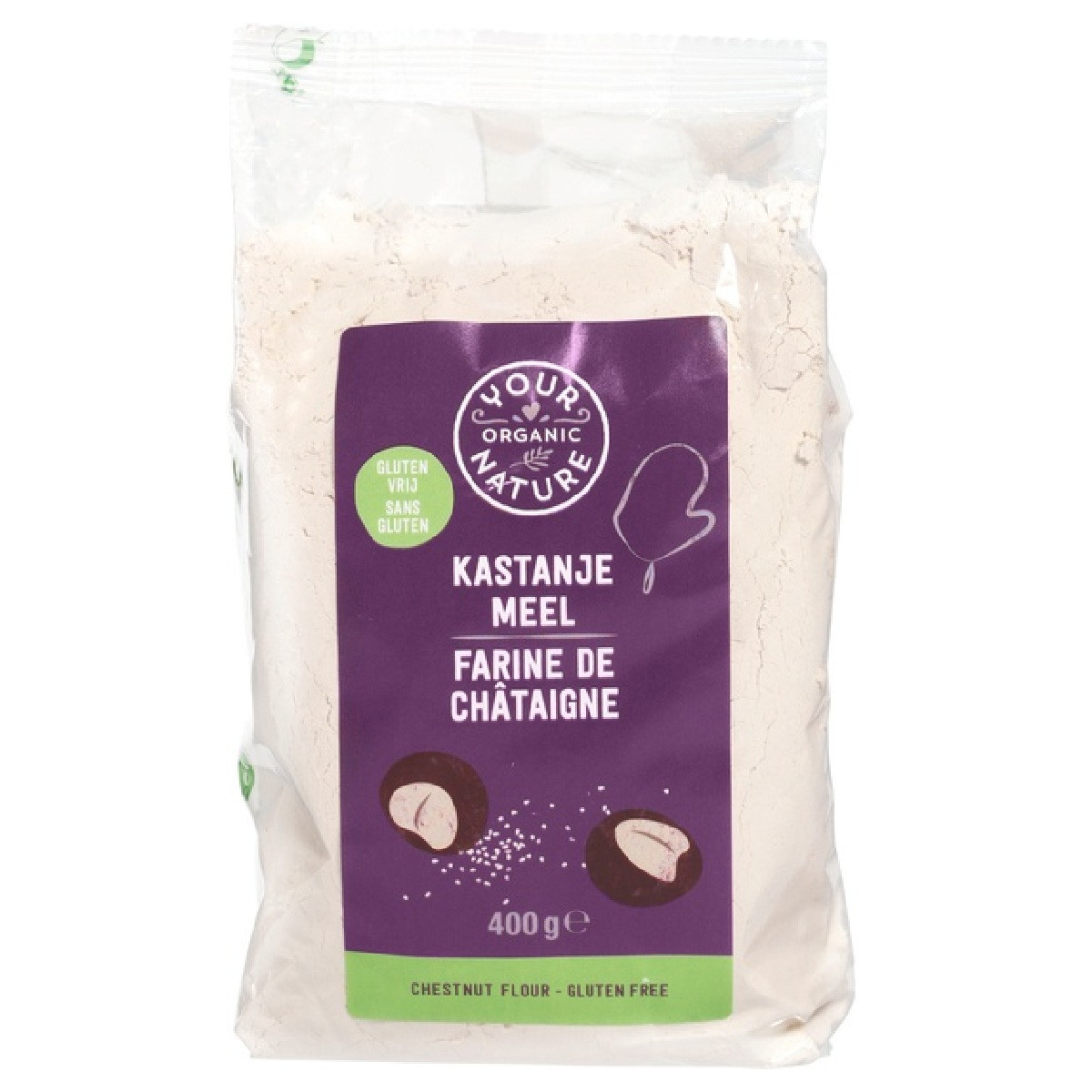 Kastanjemeel Biologisch 400g
