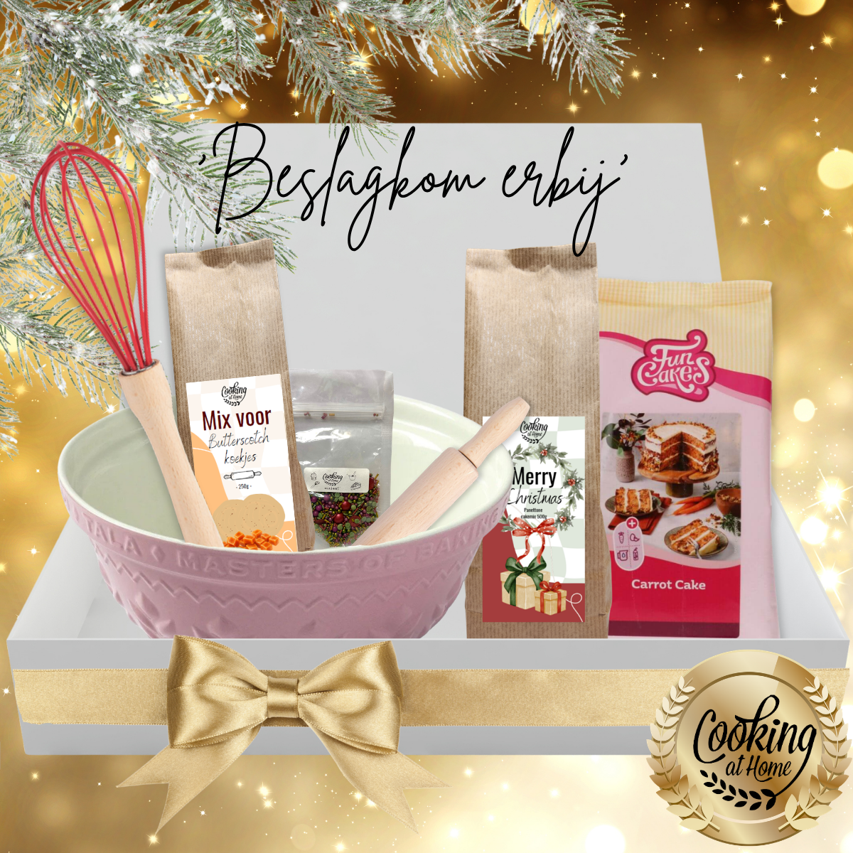  Kerstpakket 'Beslagkom erbij'