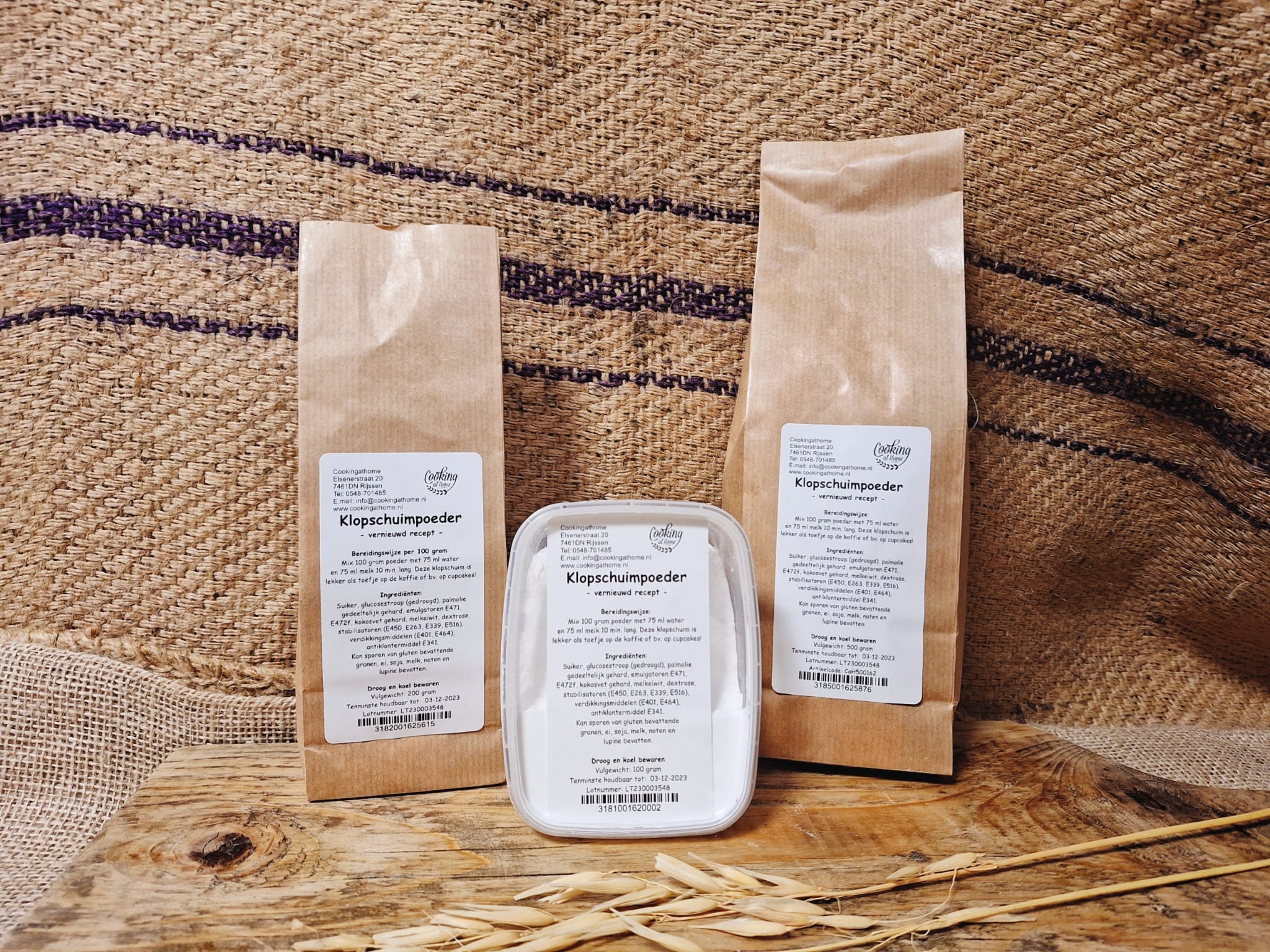 Klopschuimpoeder mix 500 gram