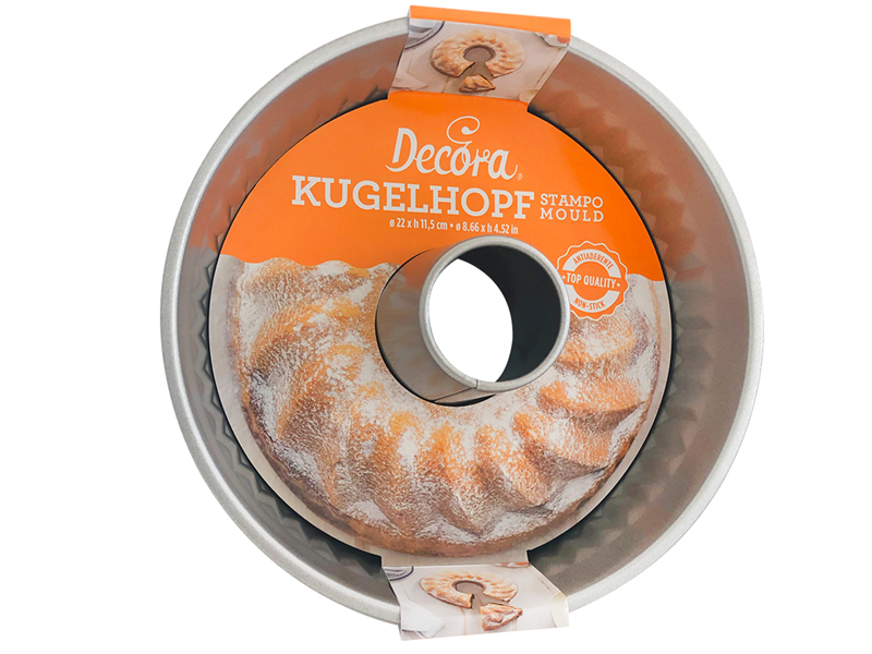 Decora Tulbandvorm Anti-kleef Ø22 x11.5 cm**