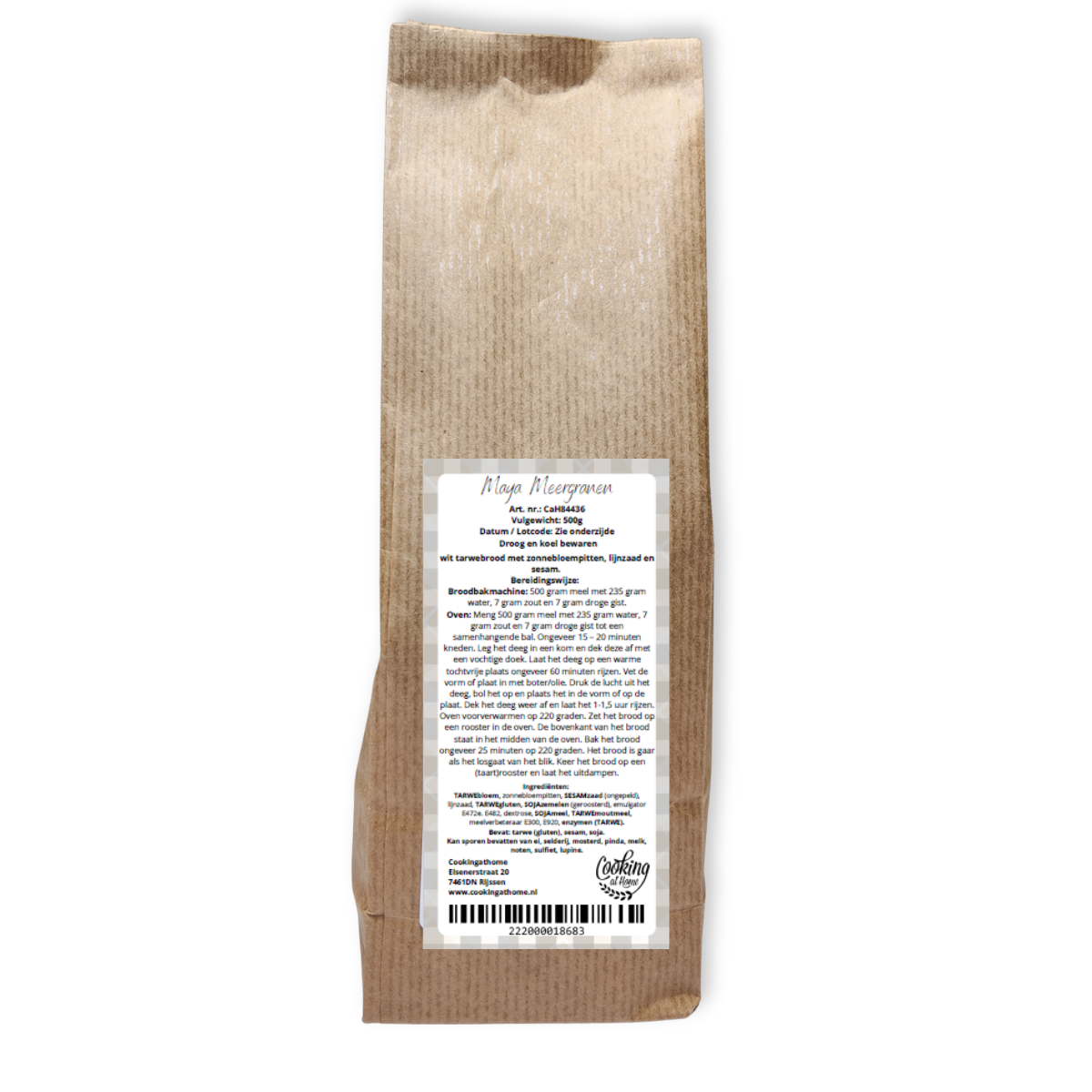 Meel voor Maya Meergranen 500g - Afbeelding 1