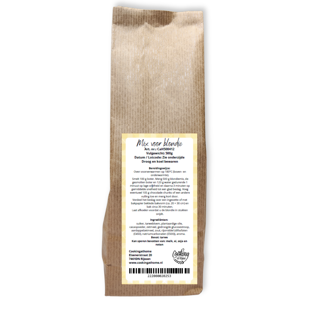 Mix voor blondie 500g - Afbeelding 1
