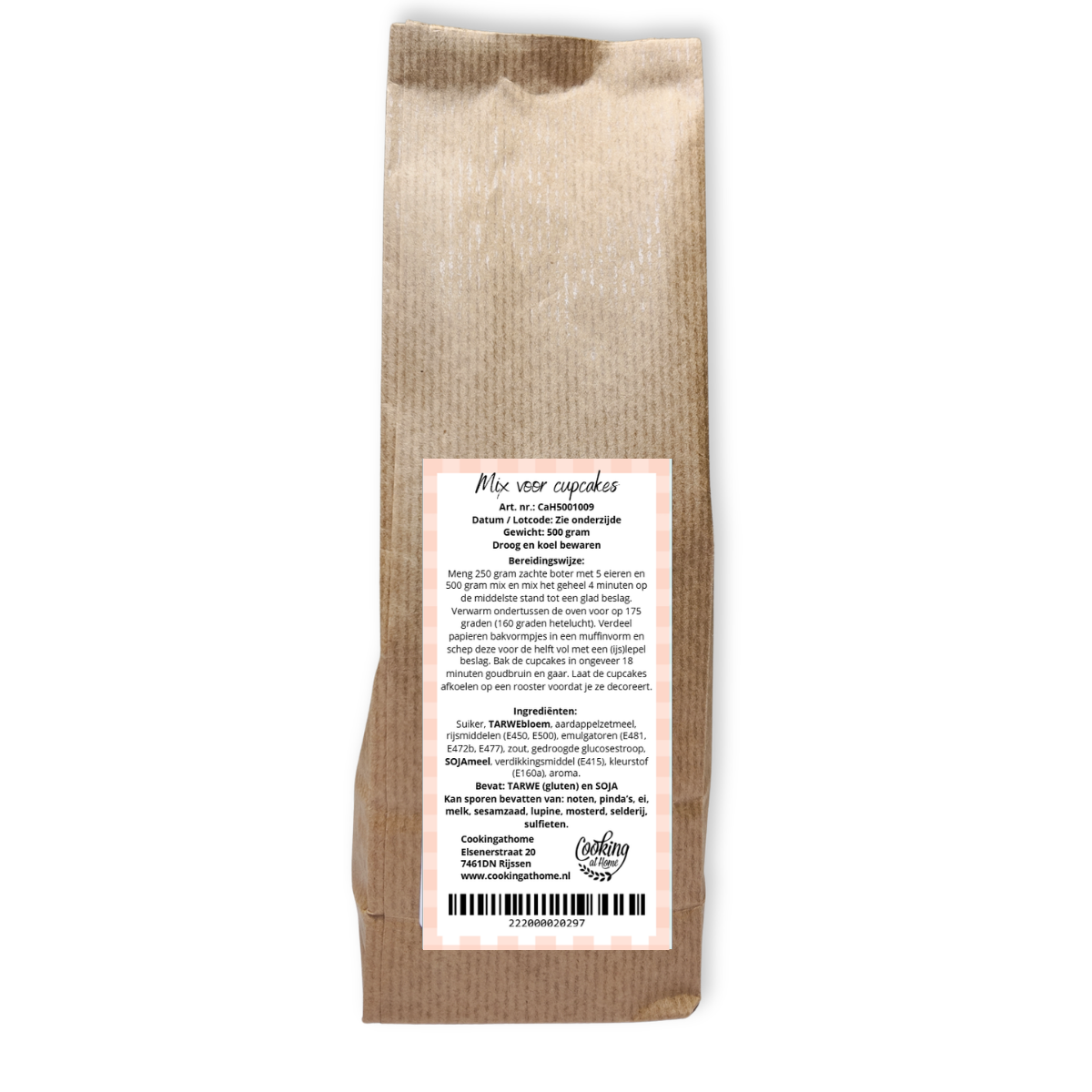 Mix voor Cupcakes 500g (CaH) - Afbeelding 2