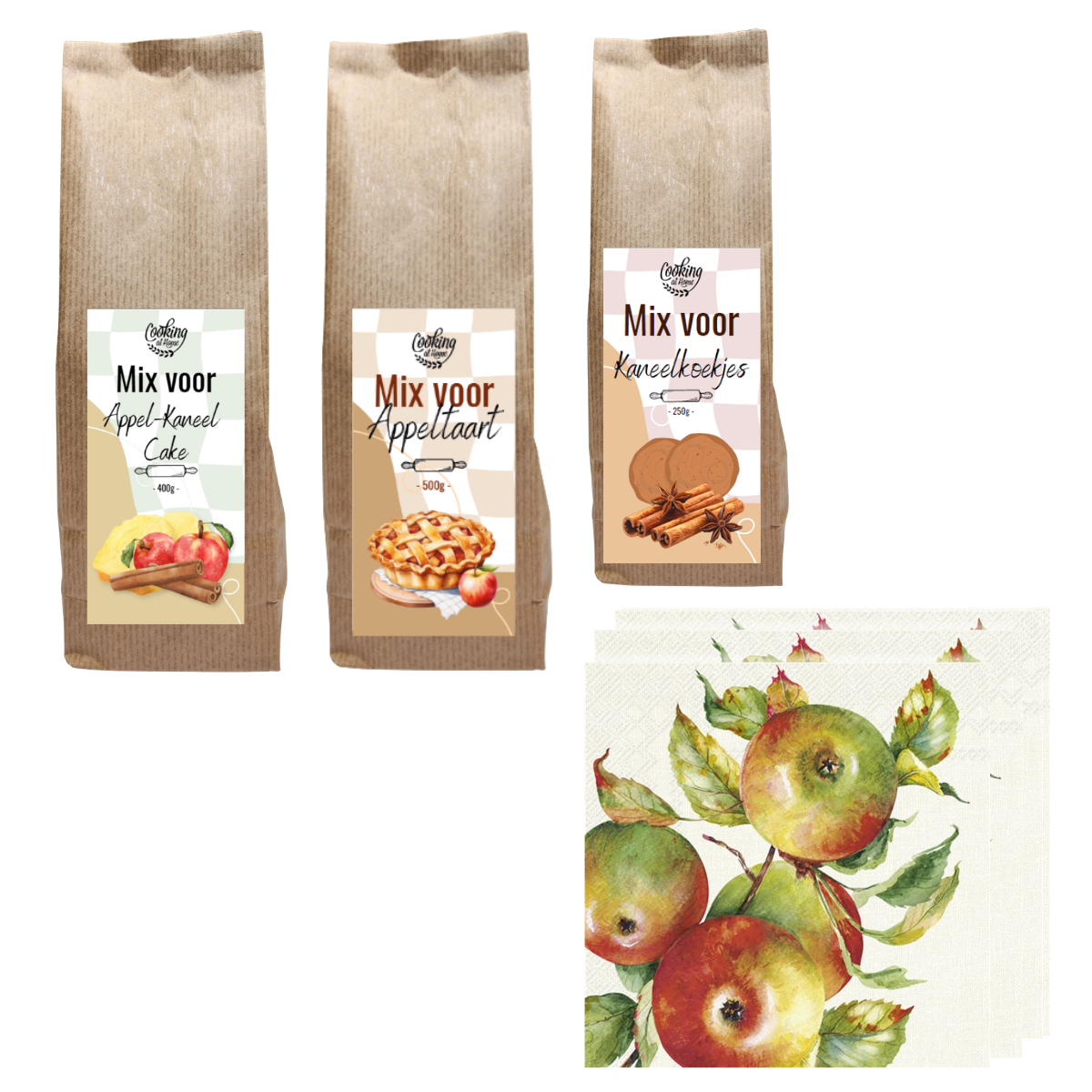 Cadeaupakket 'Appel-kaneel' - Afbeelding 1