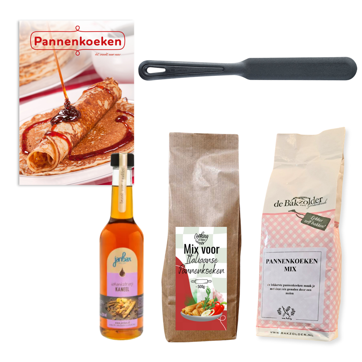 Cadeaupakket  'Voor de pannenkoekenbakker' - Afbeelding 1