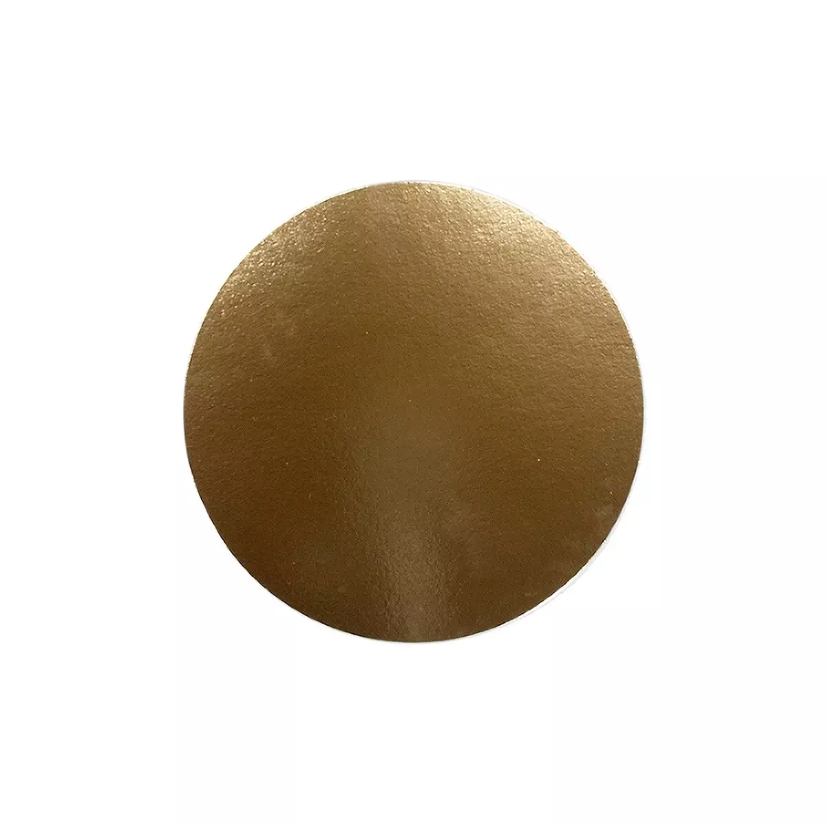 Taartkarton Rond Goud - 20 cm