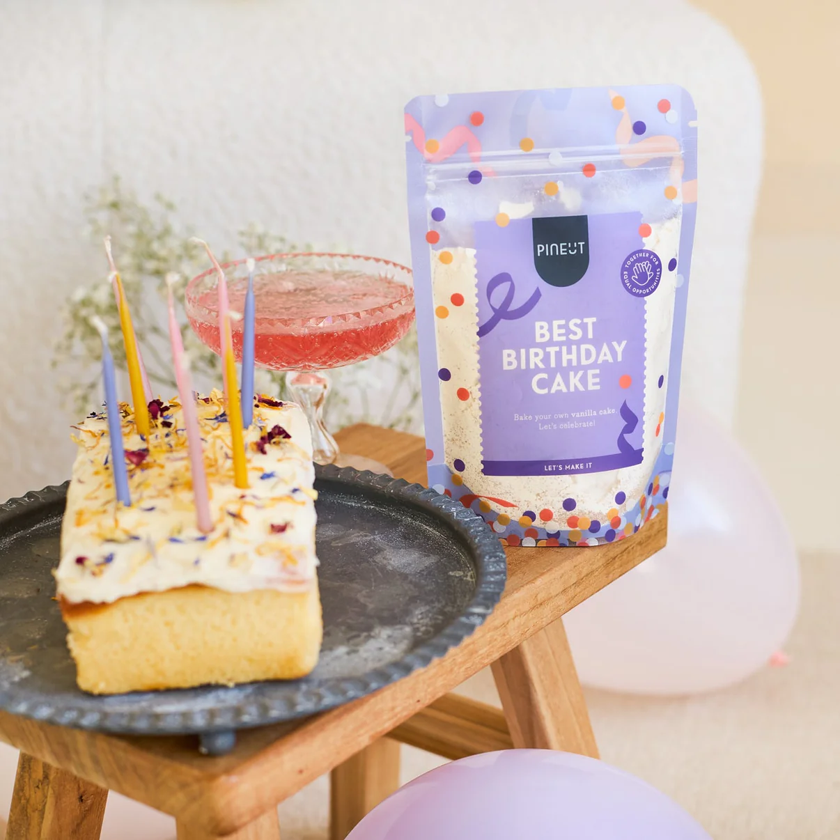 Pineut - Best Birthday Cake Pouch 240 g - Afbeelding 2