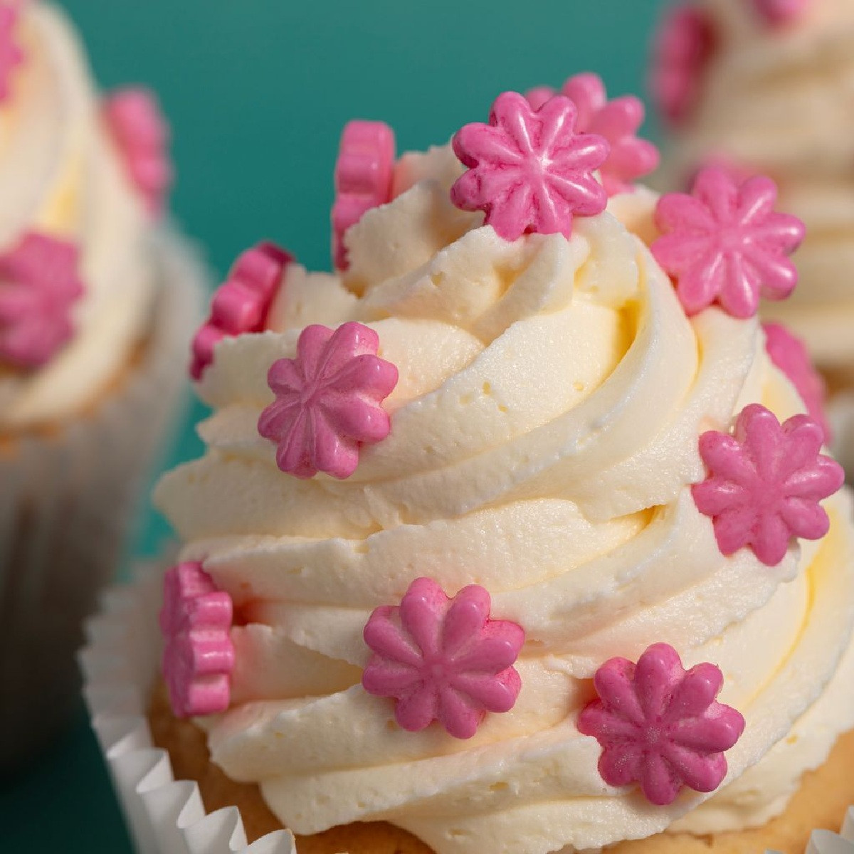 PME Sprinkle Charms Bloemen Roze 25g - Afbeelding 2
