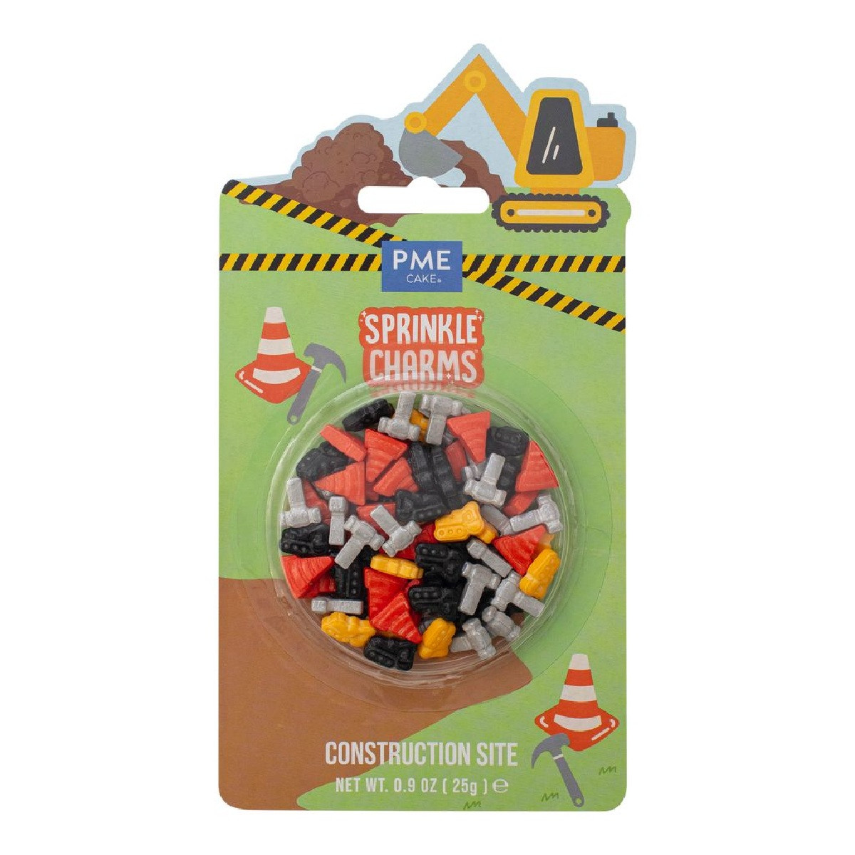 PME Sprinkle Charms Bouwplaats 25g