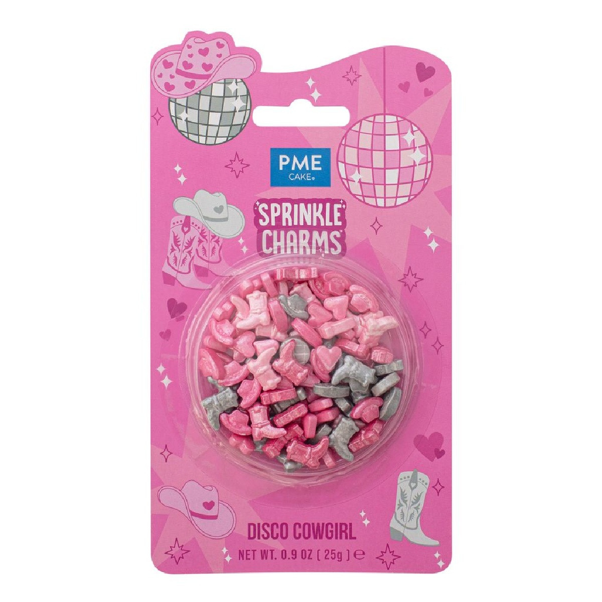 PME Sprinkle Charms Disco Cowgirl 25g