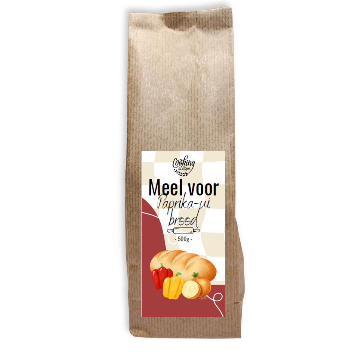 Paprika-uienbroodmeel 500 gram