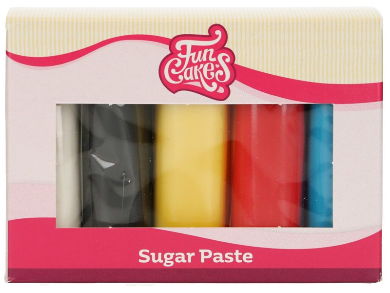 Rolfondant Multipack Primary Colours 5x100 gram