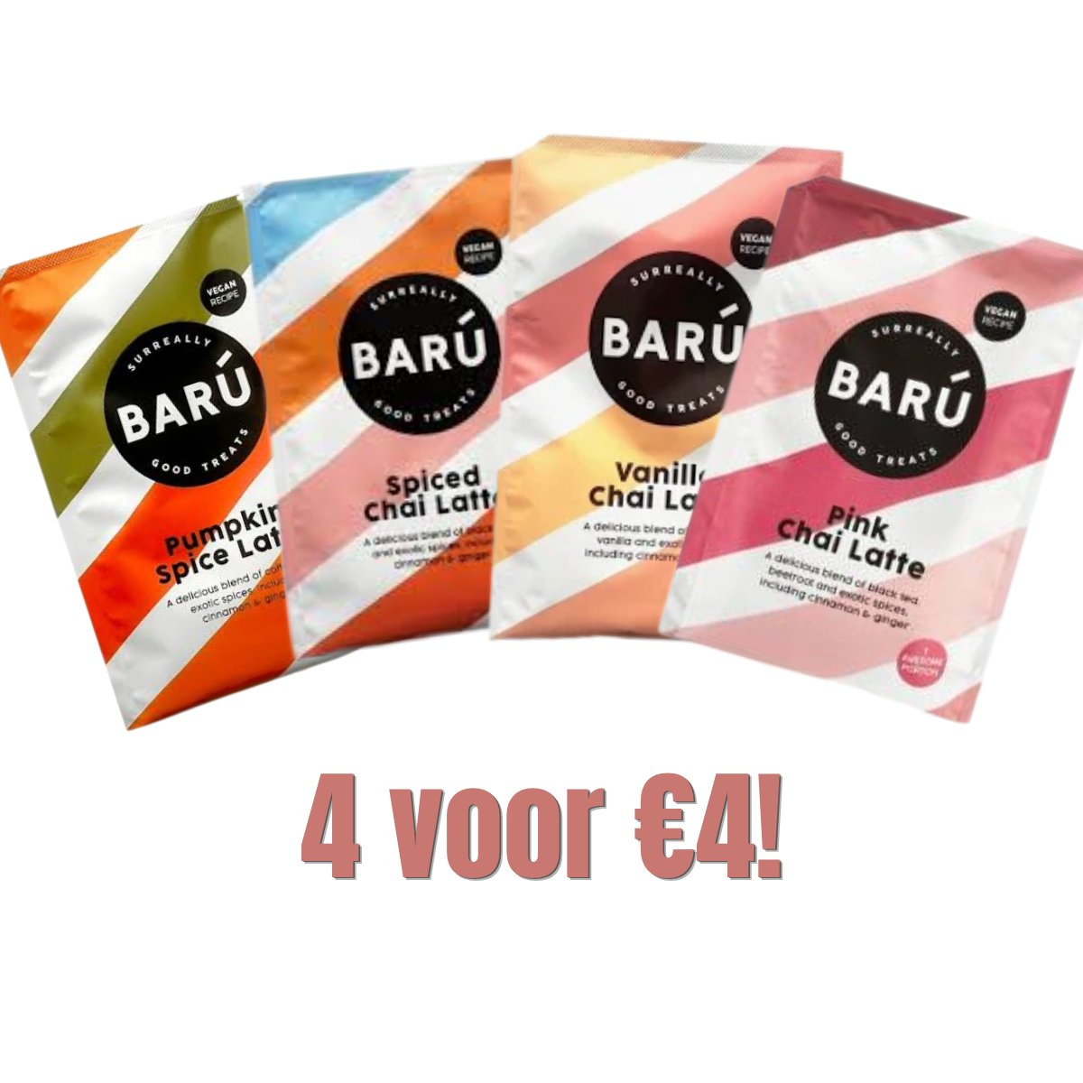 Barú Chai sachet 4 voor €4