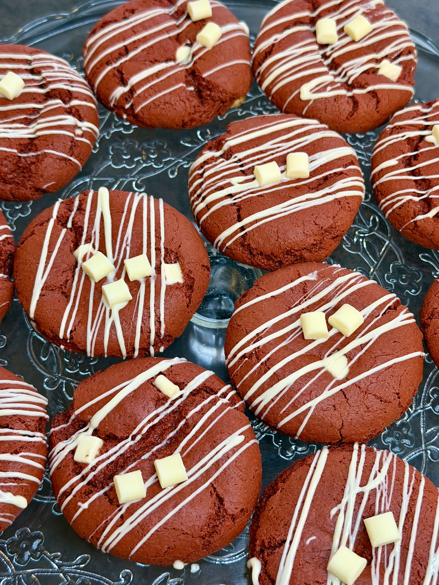Red Velvet Cookiemix 400 gram THT SALE - Afbeelding 2
