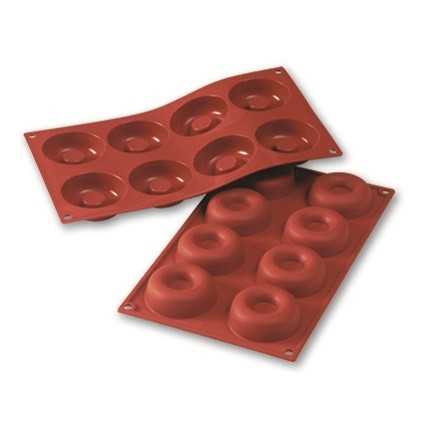 Siliconen Bakvorm Savarin Ø65h21mm (8)