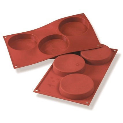 Siliconen Bakvorm Beschuit Ø103h20mm (3)