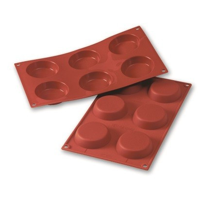 Siliconen Bakvorm Flan Ø70h17mm (6)