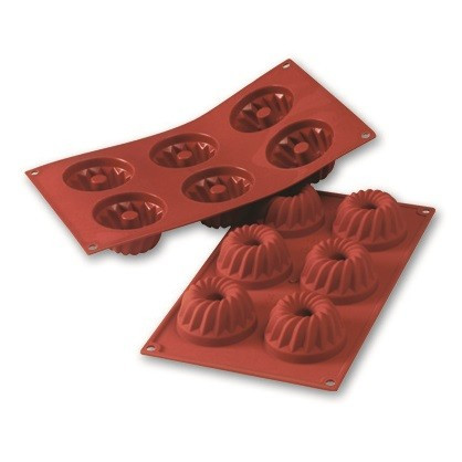 Siliconen Bakvorm Tulband Mini Ø70h36mm (6)